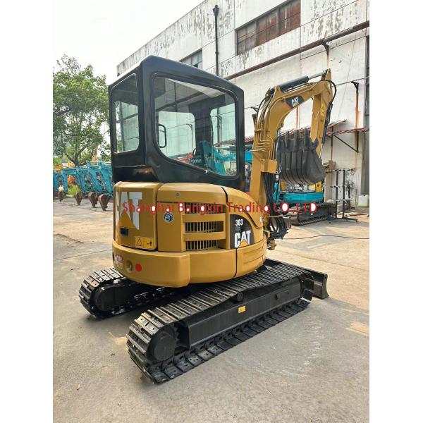 Yes You Can Inspect Small Machine Used Mini Excavator CAT 303 3000 KG Machine Weight