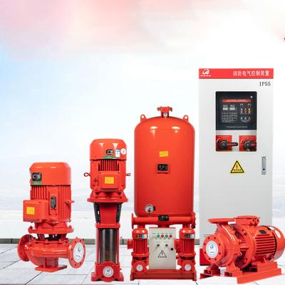Cast Iron Fire Booster Pump Pressure-stabilizing System With Pressure-stabilizing Tank