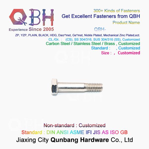 Поток M6 M8 M10 M12 M14 M16 M24 болта с шестигранной головкой Din 931 половинный