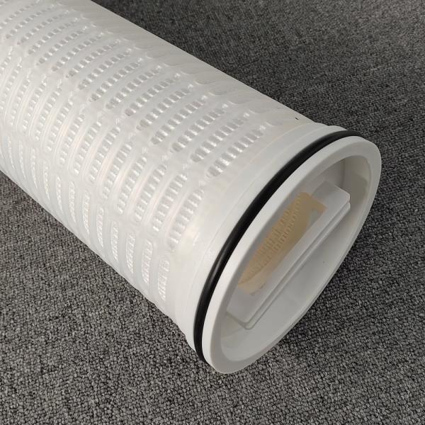 Vendas de fábrica High Flow 20'' 40'' 5/10 Spun bond plissado cartucho de filtro de água