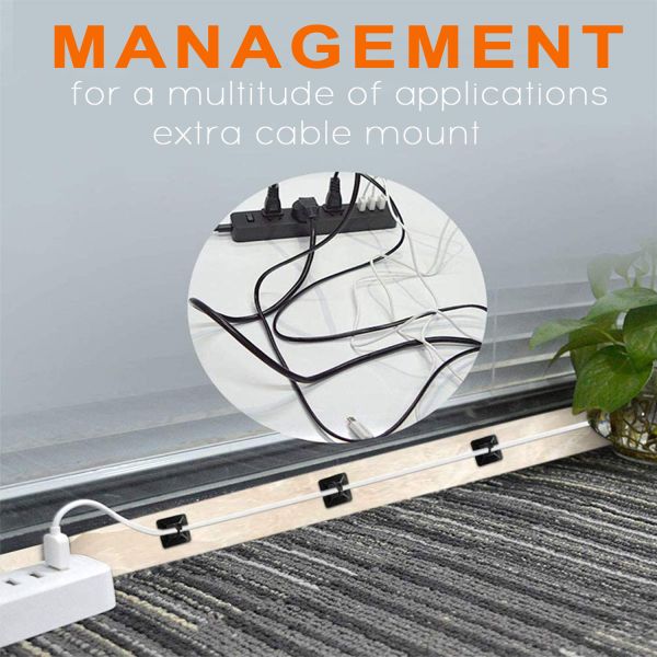 Multi Purpose Cable Ties Mounts Customized Reusable High Durability