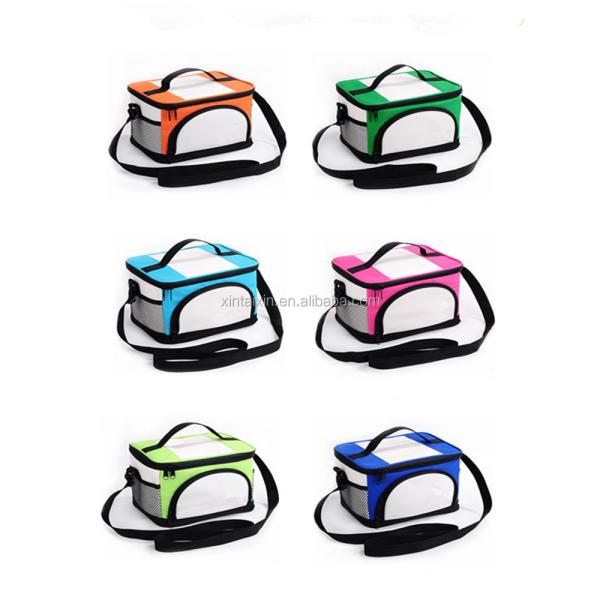 OEM Food Delivery Insulated Tote Lunch Bag Travel Cooler Bag 600d Heat Preservation