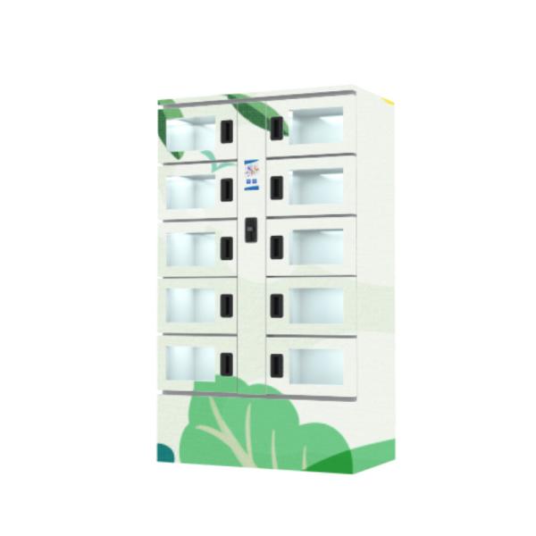 Экран касания Winnsen Refrigerated дисплей умного шкафа шкафчика прозрачный