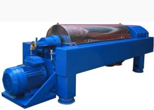 Contínuo horizontal automático - centrifugador líquido do filtro para o projeto