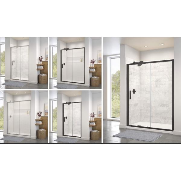 Custom Frameless Glass Shower Doors 6mm 8mm 10mm 12mm Shower Enclosure Bathroom Door