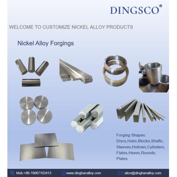 High Precision Inconel 718 Forging Ring ASTM B637 Corrosion Resistant Nickel Alloy Customized Size