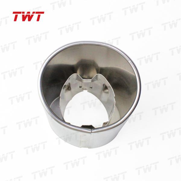 Toyota Harrier HEV 2021-2024 tuyau d'échappement de la queue de protection en acier inoxydable 1,5 mm