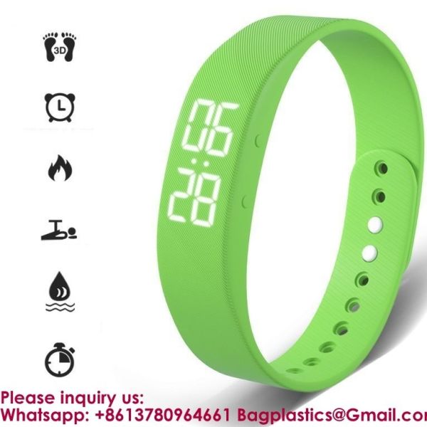Manufacture Smart Bracelet Fitness Watch Alarm Clock Step Counter Smart Wristband Sport Sleep Monitor Smartband Vibrating Alarm Wristband Electric Clock Watch Shock Silent Sleeps Wrist Sleep Bracelet