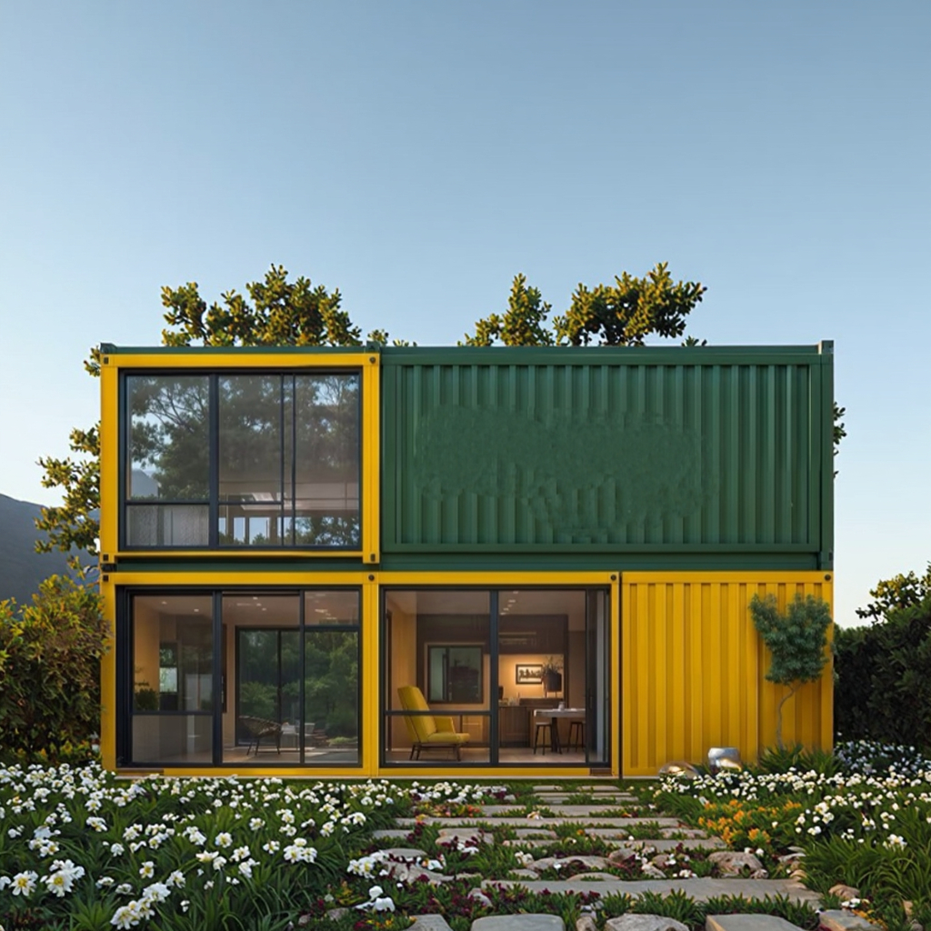 Mediterranean-Style 20ft Container House Design