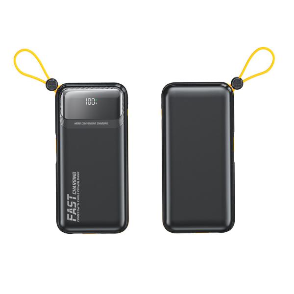 Ultra-thin And Compact Self-contained Power Bank 10000mah Super Fast Charger Large Capacity Portable