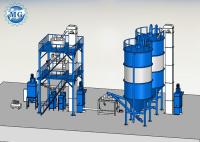 10T / Mélange sec complètement automatique de poudre d'emplâtre adhésif de tuile d'usine de mortier de H