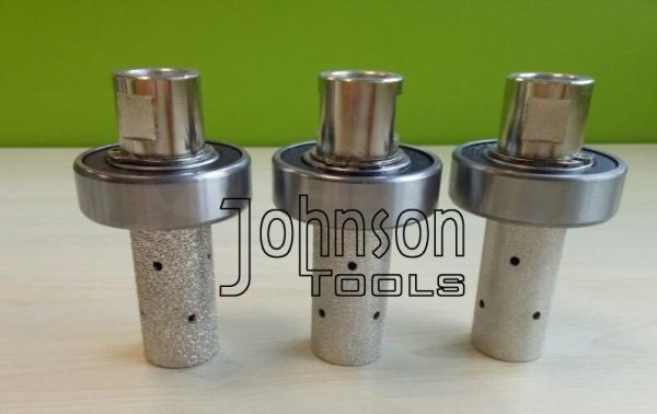 25mm Vacuum Brazed Drum Wheels 50mm Height M14 or 5/8-11 Thread