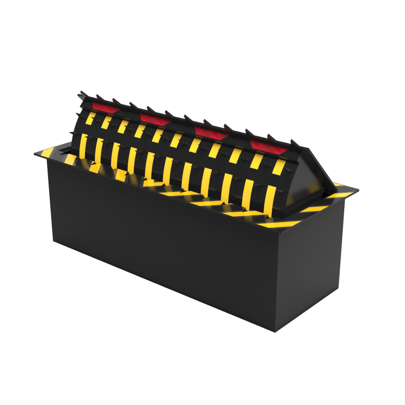 Length 3 to 6 meters Hydraulic Road Blocker Featuring 500mm Lift Height and Blade Dimension 30 by 90mm Ideal for Security