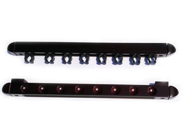 Billiard Cue Rack Wall Mount , 6 Pool Cue Wall Holder Wall Rack With Clips