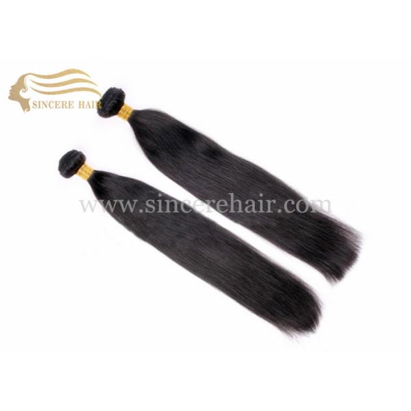 14 Inch 100% Virgin Human Hair Extensions Double Wefts,  35 CM Natural Virgin Human Hair Weft Extension for sale