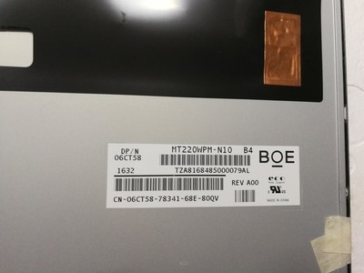 BOE 22 Inch Widescreen LCD Computer Monitor with Glass OLED Material and 30 PIN Connector