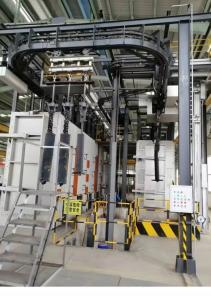 Suspended Cylinder Liner Tempering Line For Automotive And Industrial