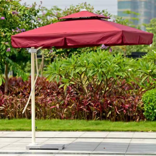 Сан-19 Дизайн Наружные садовые зонтики в красном цвете