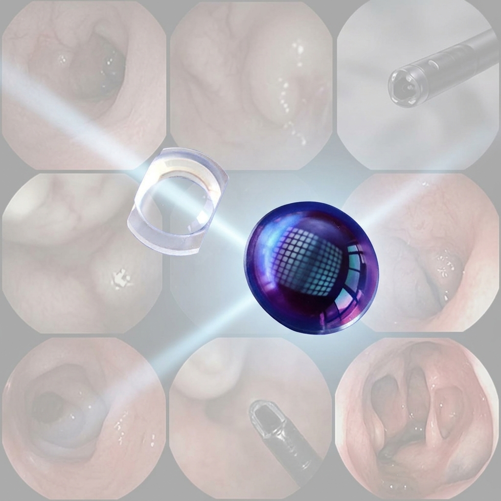 Anti Fog Hydrophobic Endoscope Lens Waterproof IP67 Medical Rod 2.77mm