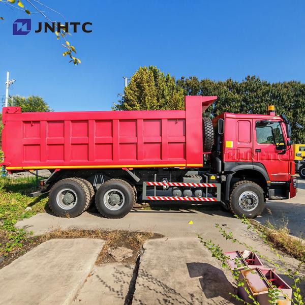 Camions à rouleaux 6x4 Sinotruk 10 roues 30 tonnes Camion à décharge standard Euro 3