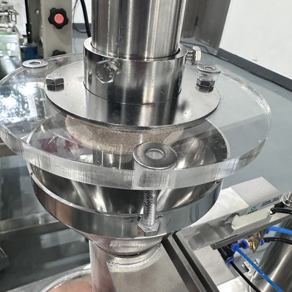 Custom 304 Stainless Steel Semi-Automatic Powder Filling Machine with ≤±1% Accuracy and 300-800 Bags/Hour Speed