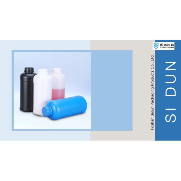 1000ml Pigment Ink HDPE Plastic Container Liquid Packaging Chemical HDPE Plastic Bottle