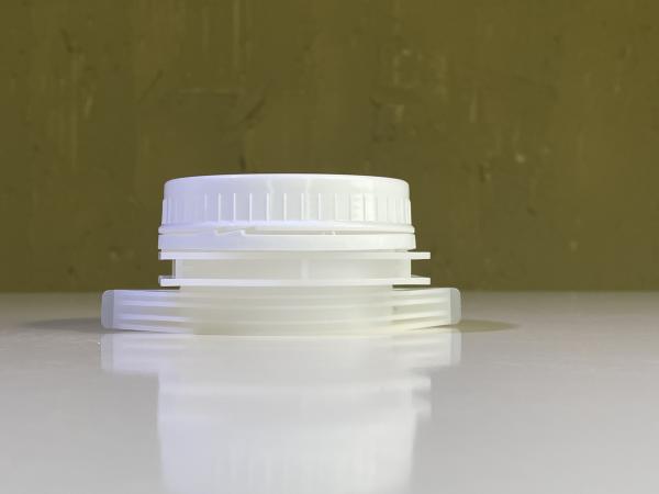 60mm Plastic Spout Caps On Stand-up Pouch Packaging For Packing Food Cosmetic
