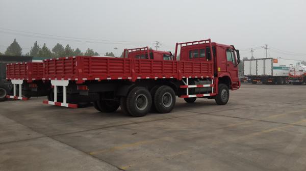 40 Ton Howo Cargo Truck , Sinotruk Howo 6x4 Cargo Chassis Truck