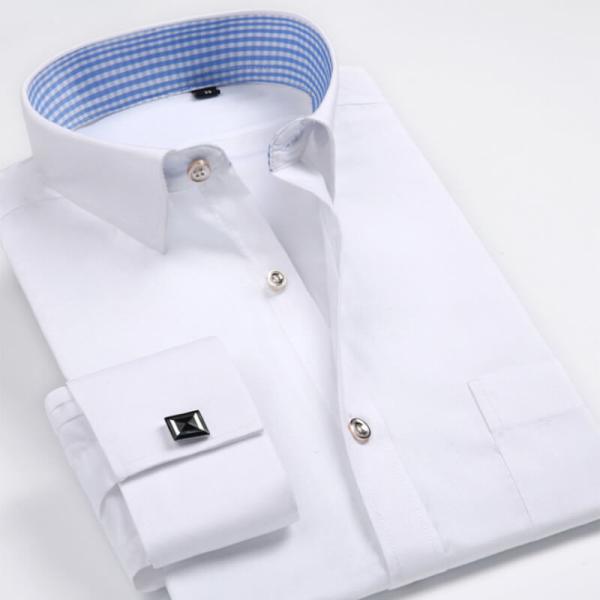 Machine Washable Custom Logo Shirts Personalized Business Shirts Long Sleeve Pattern