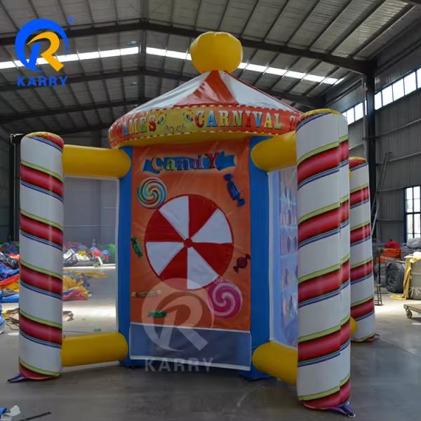 Inflatable Trampoline Bouncer with Accessories Blower Repair Kits Package Bag