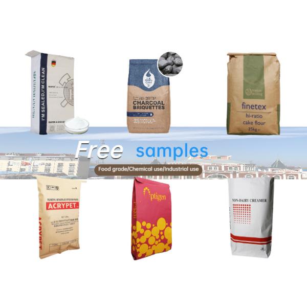 Printing Custom Biodegradable Pasted Valve Sack With Optional PE Film Or PE Liner