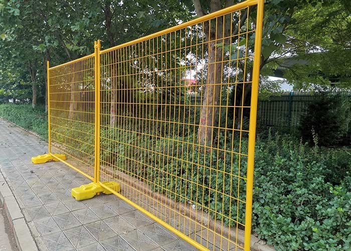 PVC покрыл американские портативные панели загородки звена цепи