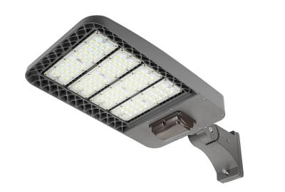 Parking Lot Security Commercial LED Area Lighting 2700-6500K CCT With Black Housing
