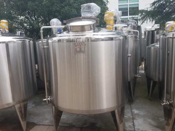 600L Stainless Steel Storage Tanks Three Layer Cooling And Heating Tank