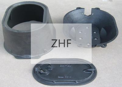 Heavy Duty Ductile Iron Valve Box Stable Performance Long Working Life
