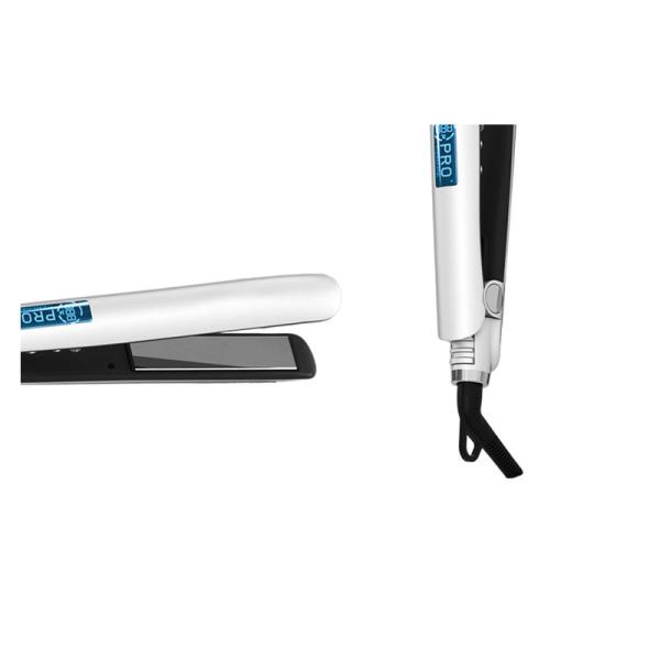 Aquecedor de ajuste multi-rango alisador de cabelo com revestimento de esmalte cerâmico para salão
