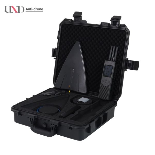 Portable Mobile Drone Detection Device Early Warning 2-3km Direction Finding 2.4G 5.8G UAV Security Protection IP65 6h Working