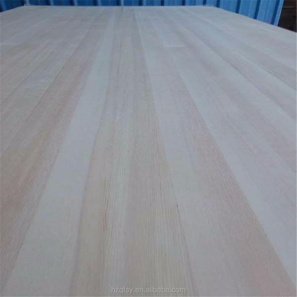 Tabla de pino de taller con pegamento ambiental E0/E1 y tabla de juntas de madera sólida de pino