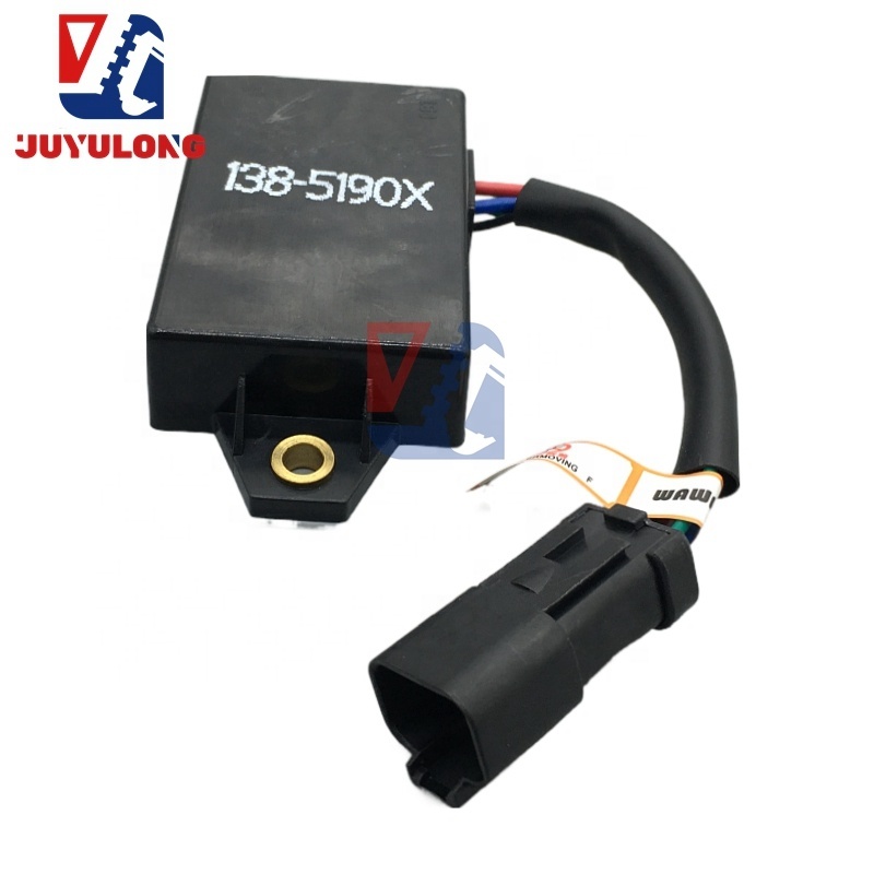 JUYULONG for  320B Excavator Time Relay 138-5190X Relay  Electric Parts Time Delay Relay Construction Machinery Parts