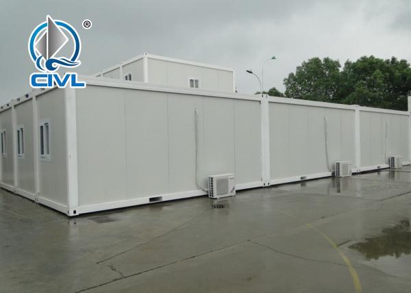 Stable 40ft Home Shipping Container House , Safe Villa Container 