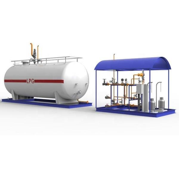 Low Pressure 0.1MPa≤p 1.6MPa LPG Skid Plant Filling Station for Cooking Gas Suitable