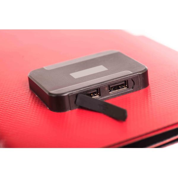 High Efficiency Solar Charger Pack / Solar Folding Bag With Double USB Outlet