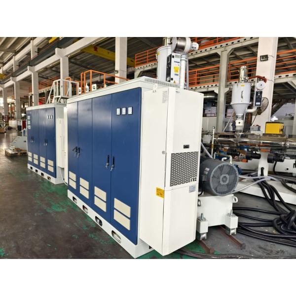 Máquina de extrusión de plástico de tornillo único para láminas de equipaje ABS