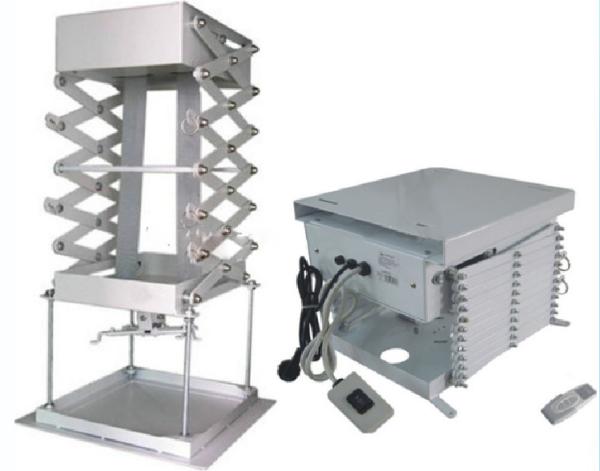 Elevador 3m elétrico ajustável do projetor de 1m 1.5m 2m com motor tubular