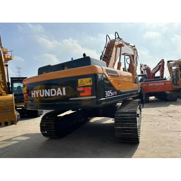 Original Brand Hyundai 30 Tons Used Hydraulic Crawler Excavators With 169 Power