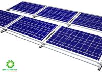 la charge de la neige 1.5KN/sqm a anodisé les parenthèses solaires en aluminium de toit