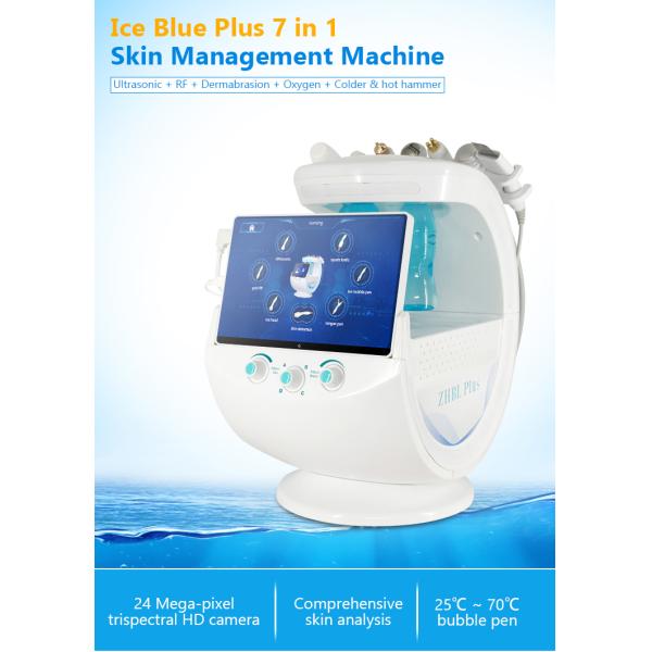 Smart Ice Blue Hydra Microdermabrasion Facial Skin Care Machine Hydra Dermabrasion Beauty Machine with Skin Analysis