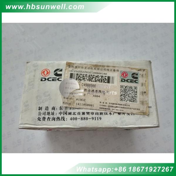 Cummins 6C 6L diesel engine parts Fuel filter holder 4980908 fuel filter seat for Dongfeng truck