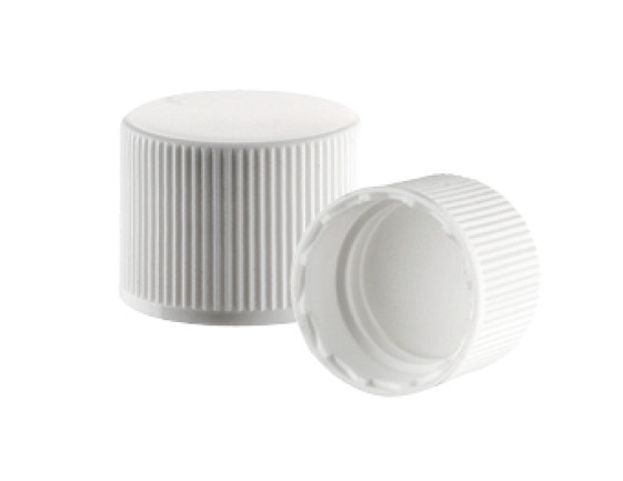 JL-CP104 18 20 24 410 Ribbed Smooth coloured plastic screw caps for PET Bottle