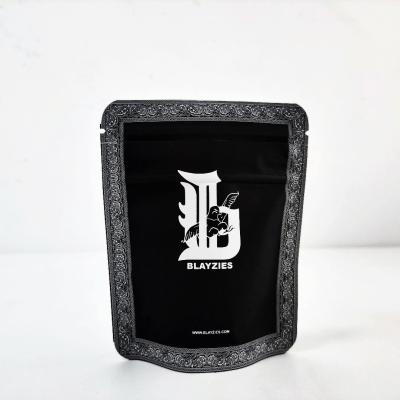 Custom Logo Mylar weed Bags Smell Proof Foil Plastic 3.5 Child Resistant Packaging